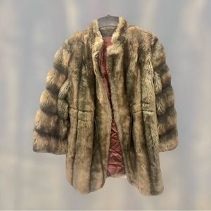 Vintage Central Park Zoo SzS Real Fur Coat
